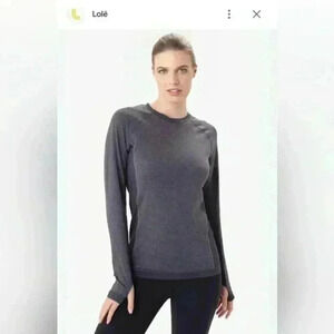 Lole Josie Women's XS Long Sleeve Sweater with  thumb holes